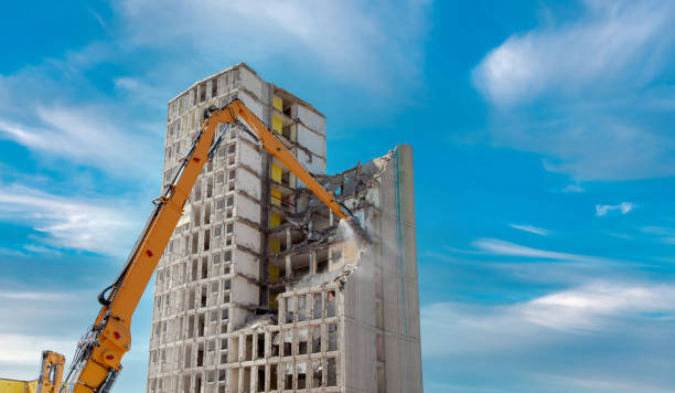 How Do Commercial Demolition Contractors Handle Hazardous Materials?